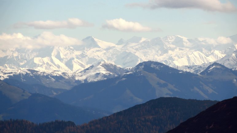 Grandioser Alpenblick vom Hinteren Sonnwendjoch