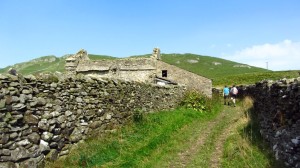 Eine Hausruine, kurz hinter Settle