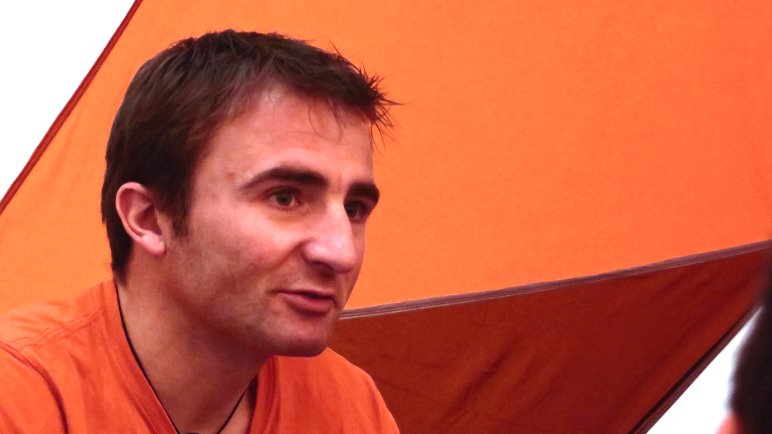 Ueli Steck beantwortete geduldig unsere Bloggerfragen