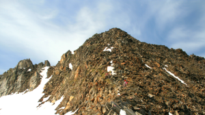 Im Abstieg vom Schönbichler Horn