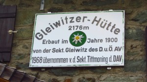 Gleiwitzer Hütte, 2176m