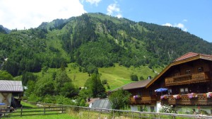 Am Start unserer Wanderung in Fusch
