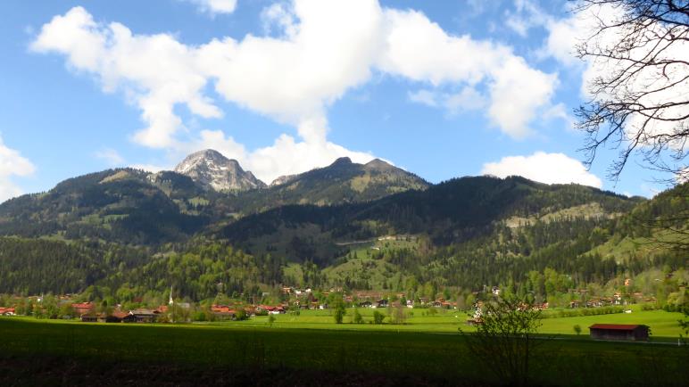 Und zum Schluss gibt es noch den Blick auf den Wendelstein
