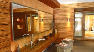 Im Wellnessbereich des Hotels