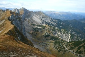 Hier noch einmal die beeindruckende Nordwand der Seekarlspitze