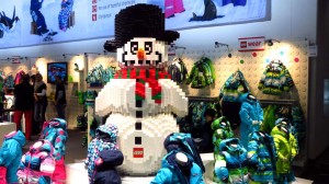 Der Lego-Schneemann