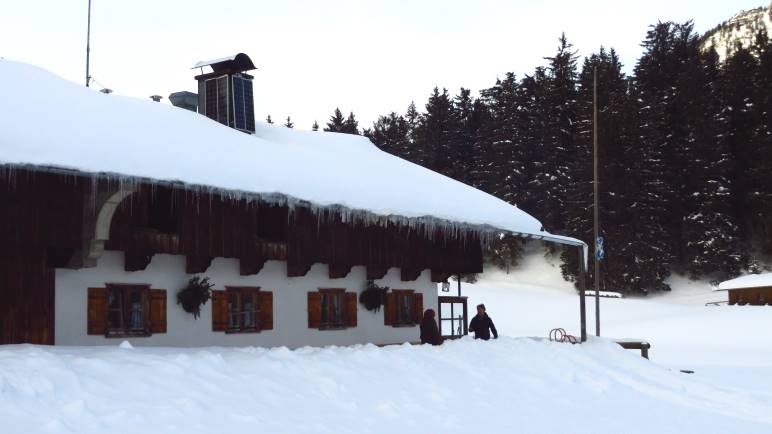 Hier soll es hingehen: Die Schwarzentennalm zwischen Bad Wiessee und Winterstube