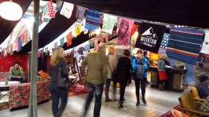 Sieht gut aus, ein Stand wie ein Beduinenzelt