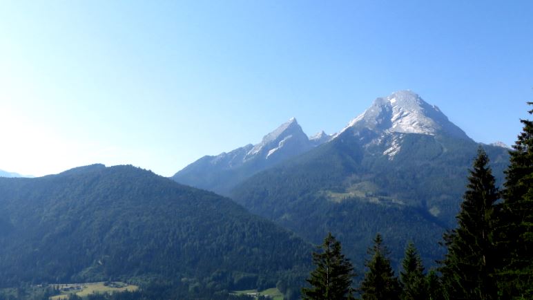 Watzmannblick vom Gatshaus Söldenköpfl