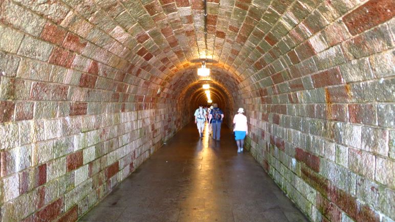 Im Tunnel zum Kehlsteinhaus