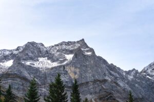 Die 2606 Meter hohe Spritzkarspitze