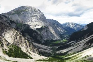 Das Falzthurntal, jetzt ist es gar nicht mehr weit bis zum östlichen Lamsenjoch