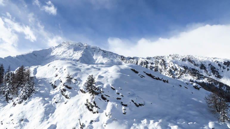 Perfekte Winterlandschaft auf dem Hahnl