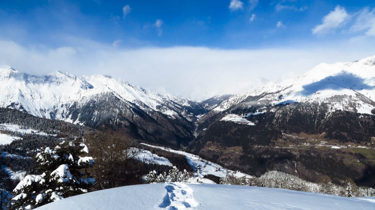 Großartiges Panorama auf dem Gipfel des Hahnl im Passeiertal in Südtirol