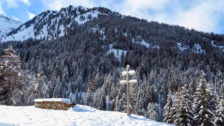 Das Wetterkreuz an der Ulfaser Alm