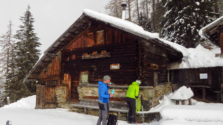 Mittagspause an der Seeberg-Alm auf gut 1700 Metern