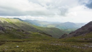 Im Lake District in England. An diesem Tag haben wir den Scafell Pike, den höchsten Berg Englands, bestiegen