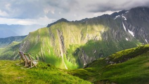 Der Ausblick auf der Gleiwitzer Hütte