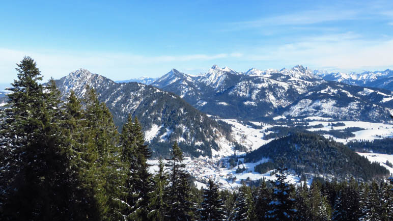 Ein Blick auf Unterjoch