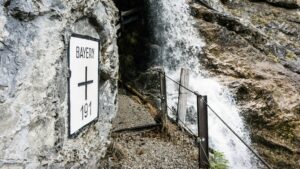 Am Staubfall. Chiemgauer Alpen