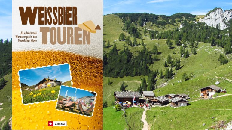 Weissbiertouren - wer kennt diese Alm, die im Buch vorgestellt wird?