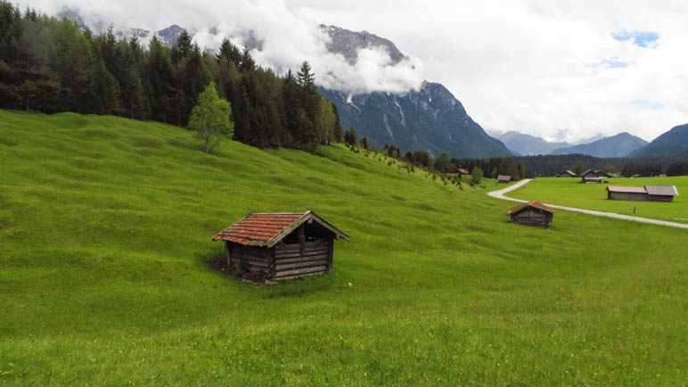 Buckelwiesen und Heustadl