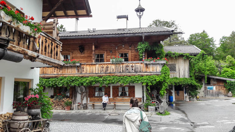 An der Gröbl-Alm oberhalb von Mittenwald