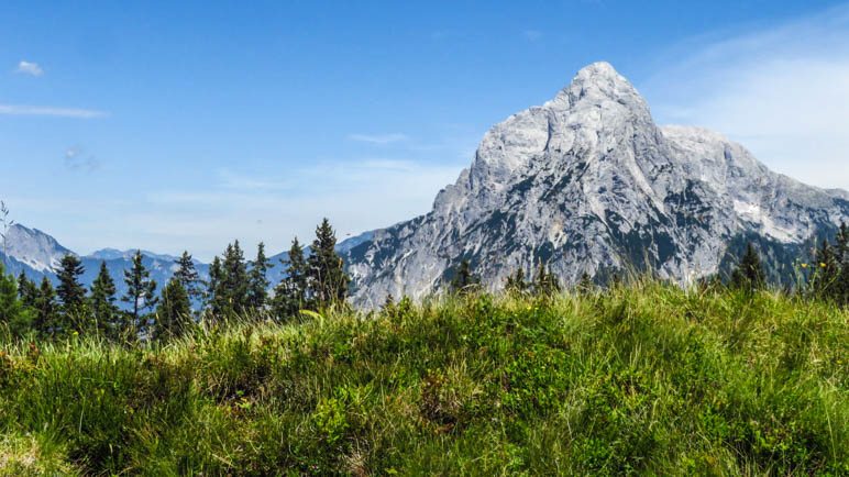 Der Große Ödstein. Was für ein mächtiger Felsberg