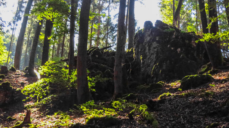 Ich nähere mich der Klamm