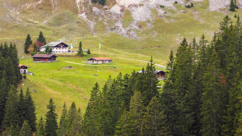 Die Schönfeldhütte, da hätte ich auch noch hingehen können