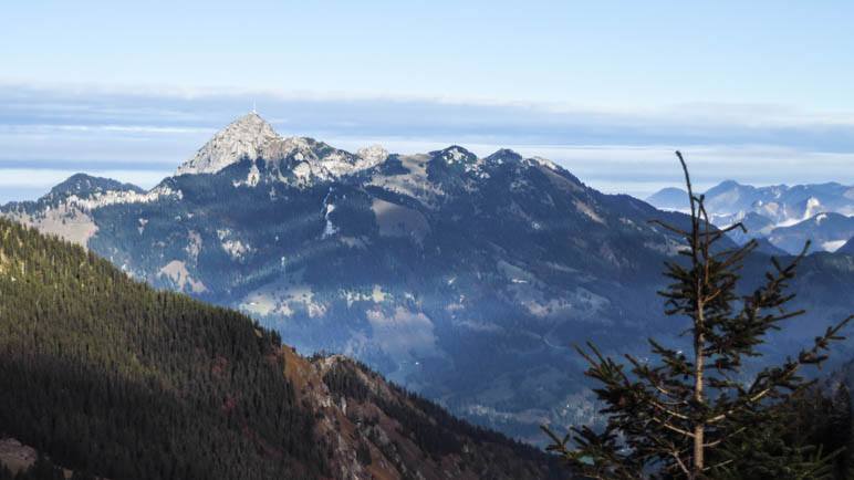 Ein Blick hinüber zum Wendelstein