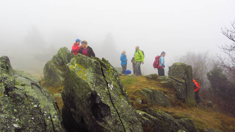 In Herbstnebel und Regen durch die Rhön. Ein Bloggerwochenende vor vier Jahren