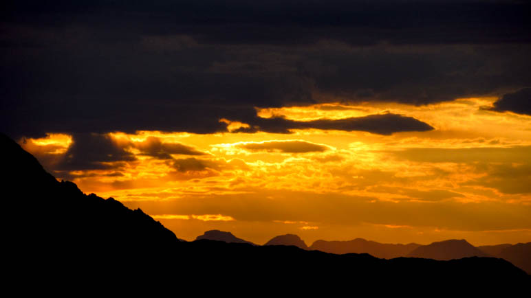 Sonnenaufgang am Gosaukamm