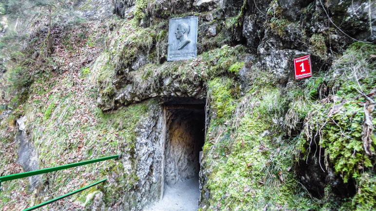 Der Eingang zur Breitachklamm