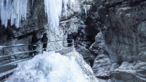 Eis und Fels in der Breitachklamm