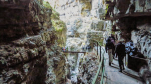 Am Klammausgang der Breitachklamm