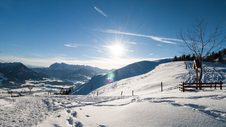 Der Blick von der Taubenseehütte