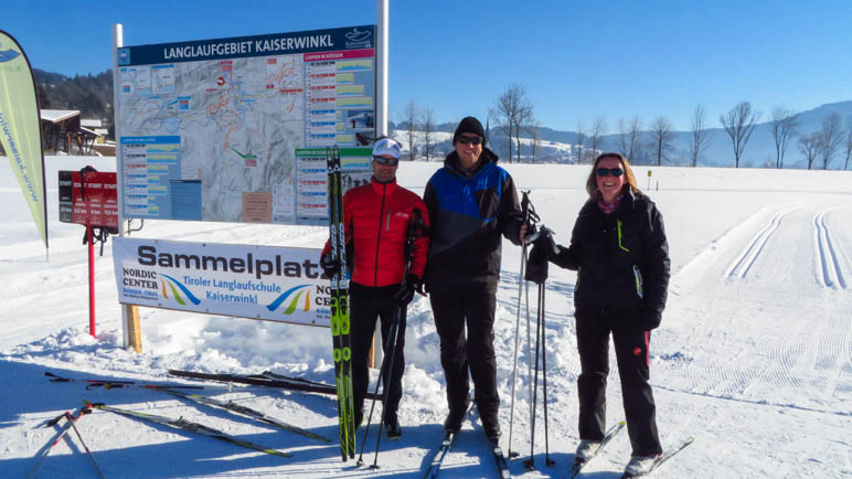 Mit Markus vor dem Start am Sammelplatz