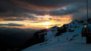 Spektakulärer Wolkenhimmel über Oberstdorf