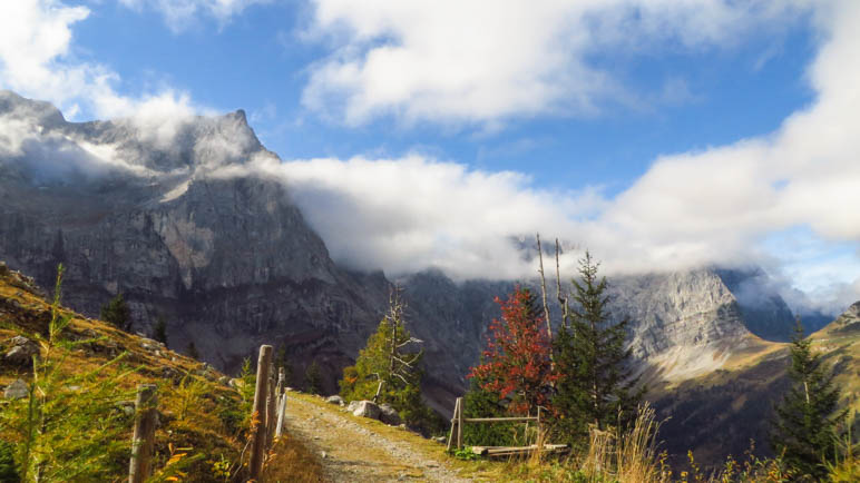 An der Drijaggenalm oberhalb der Engalmen