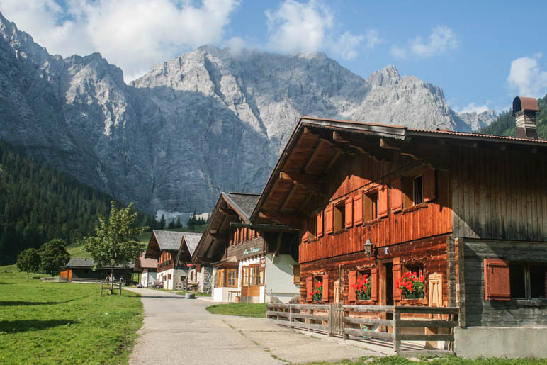 An den Engalmen im Karwendel