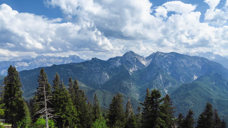 Bergpanorama am Rauschberggipfel