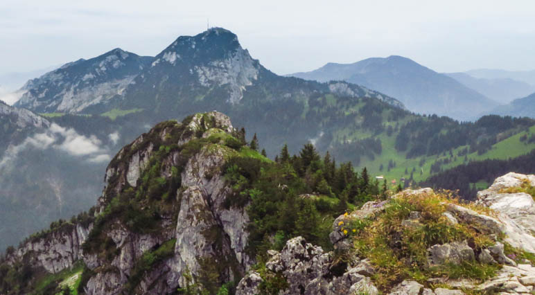 Der Wendelstein, vom Breitenstein aus gesehen