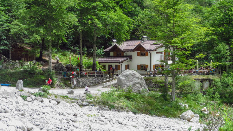 Das Rifugio Croz dell'Altissimo