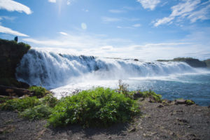 Der Faxi-Wasserfall im Golden Circle in Island