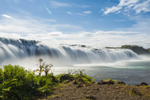 Der Faxi-Wasserfall im Golden Circle in Island