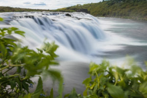 Der Faxi-Wasserfall im Golden Circle in Island