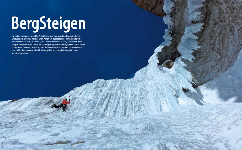 Bergsteigen - Foto: L. Lindic