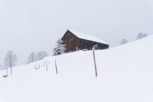 Auf dem Weg zur Hütte