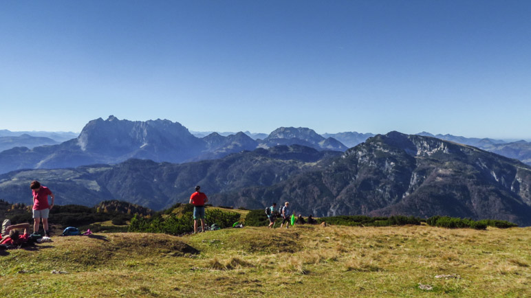 Blick auf das benachbarte Kaisergebirge